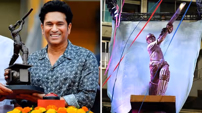 'Sachin, Sachin': Fans chant Tendulkar's name at Wankhede Stadium during India vs Sri Lanka WC clash (WATCH)