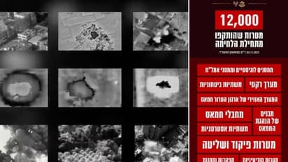 Israel's intelligence-led war against Hamas: 12,000 targets destroyed, 1,200 terrorists killed in Gaza (WATCH)