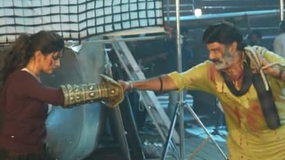 ബാലയ്യയുടെ ഭഗവന്ത് കേസരി ചിത്രീകരിച്ചതിങ്ങനെ, വീഡിയോ കാണാം