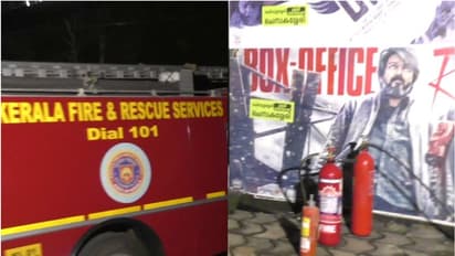 ലിയോ സിനിമ പ്രദര്ശനത്തിനിടെ തിയറ്ററില് തീപിടിത്തം, സംഭവം പാലക്കാട്