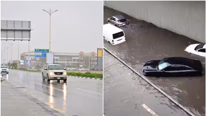 സൗദിയിൽ ശക്തമായ മഴയും ആലിപ്പഴവർഷവും; ഗതാഗതം തടസ്സപ്പെട്ടു