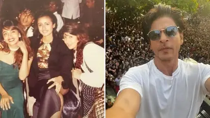 Happy Birthday Shah Rukh Khan: Namrata Sirodkar shares throwback photo of King Khan with wife Gauri Khan; Read