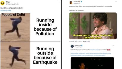 Delhi's 'severe' air quality, earthquake on one day trigger meme fest on social media