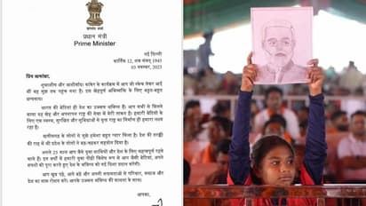 ಚುನಾವಣಾ ಸಮಾವೇಶದಲ್ಲಿ ಚಿತ್ರ ಗಿಫ್ಟ್ ನೀಡಿದ್ದ ಬಾಲಕಿಗೆ ಪತ್ರ ಬರೆದು 'ಭಾರತದ ಮಗಳು' ಎಂದ ಪ್ರಧಾನಿ!