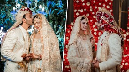 Ali Merchant-Andleeb Zaidi's dreamy wedding pictures give 'fairytale' vibes - SEE PHOTOS