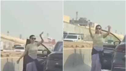 'പൊതുധാര്മ്മികത ലംഘിച്ച്' റോഡില് യുവതിയുടെ ഡാന്സ്, സോഷ്യല് മീഡിയയില് വീഡിയോ വൈറല്, പിന്നാലെ അറസ്റ്റ്