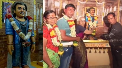 വീടിന്റെ ഒരു ഭാഗം രജനികാന്തിനുള്ള ക്ഷേത്രമാക്കി ആരാധകന്; എന്തുകൊണ്ടെന്ന ചോദ്യത്തിന് മറുപടി