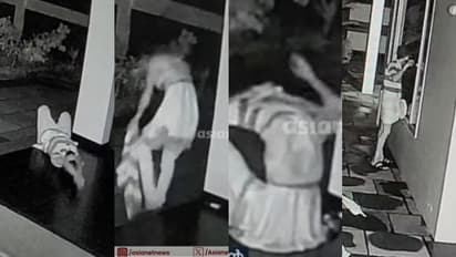 മാസ്കും തൊപ്പിയുമിട്ട് വന്നു, മുണ്ട് മാറ്റി പാന്റിട്ടു, മിഡിയും ടോപ്പുമിട്ട് സ്ത്രീവേഷം! കള്ളന്റെ വേഷപ്പകർച്ച