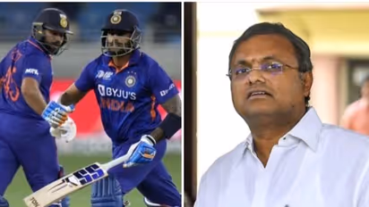 இந்திய கிரிக்கெட் வீரர்கள் ஜாதி பெயரை நீக்க வேண்டும்..! பிசிசிஐக்கு கோரிக்கை வைத்த கார்த்தி சிதம்பரம்