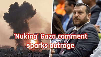 Israeli minister says dropping atom bomb on Gaza a 'possibility'; Netanyahu suspends him amid outrage