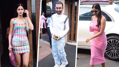 Ananya Panday, Suhana Khan, Orry hang out at a restaurant in Bandra