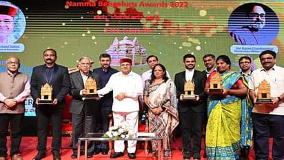 ಬೆಂಗಳೂರಿನ ಬದಲಾವಣೆಯ ಹರಿಕಾರರಿಗೆ ರಾಜ್ಯಪಾಲ ಗೆಹ್ಲೋಟ್ ಸನ್ಮಾನ