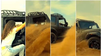 ഒറ്റ വാക്കിൽ അത്യുഗ്രൻ! മലയാളത്തിന്റെ സൂപ്പർ നായികയുടെ ഓഫ് റോഡ് ഡ്രിഫ്റ്റ് റൈഡ്, അതും മഹീന്ദ്ര ഥാറിൽ