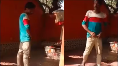 ದೇವಸ್ಥಾನದೊಳಗೆ ನುಗ್ಗಿ ಶಿವಲಿಂಗದ ಎದುರೇ ಮೂತ್ರ ವಿಸರ್ಜನೆ :  ಮುಸ್ಲಿಂ ಯುವಕನ ಬಂಧನ