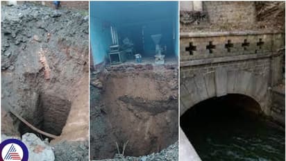 ಭಾರತರತ್ನ ವಿಶ್ವೇಶ್ವರಯ್ಯ ನಿರ್ಮಿಸಿದ್ದ ಏಷ್ಯಾದ ಮೊಟ್ಟ ಮೊದಲ ನೀರಾವರಿ ಸುರಂಗ ಕಾಲುವೆಯ ಮೇಲ್ಭಾಗದ ಮಣ್ಣು ಕುಸಿತ