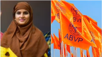 ഹൈദരാബാദ് സെൻട്രൽ യൂണിവേഴ്സിറ്റിയിൽ എബിവിപി പ്രസിഡന്റ് സ്ഥാനാർഥിയായി മുസ്ലിം പെൺകുട്ടി