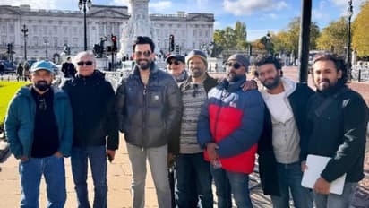 'എമ്പുരാന്': പൃഥ്വിയും സംഘവും യുകെയില്