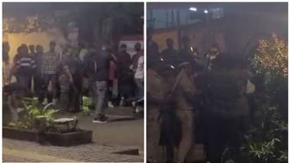 Kerala: Brawl breaks out again at Manaveeyam Veedhi; stones pelted at cops