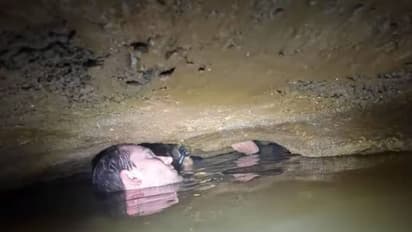 ഭയപ്പെടുത്തും ഈ വീഡിയോ; കൂറ്റൻ ​ഗുഹയ്‍ക്കകത്ത് സാഹസികരുടെ സംഘം, നിറയെ വെള്ളം, വഴിയുമില്ല, സംഭവിച്ചത്