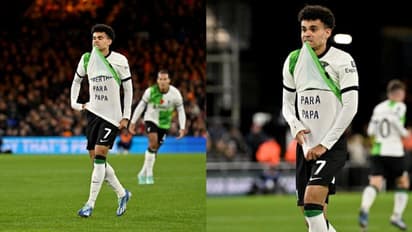 പിതാവിനെ വിട്ടയ്ക്കണം, ഗോൾ നേട്ടത്തിന് പിന്നാലെ ഗറില്ലാ സംഘത്തോട് ലിവർപൂൾ താരം ലൂയിസ് ഡയസ് 