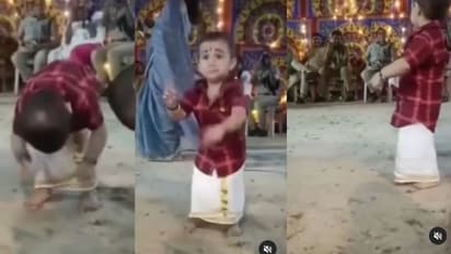 ಸಾಂಪ್ರದಾಯಿಕ ದಿರಿಸಲ್ಲಿ ಹಾಲುಗಲ್ಲದ ಕಂದನ ಚಂಡೆವಾದನ..! ವೀಡಿಯೋ ಸಖತ್ ವೈರಲ್‌