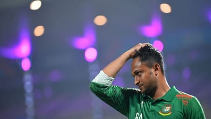 Bangladesh skipper Shakib Al Hasan slaps fan amid political triumph (WATCH)