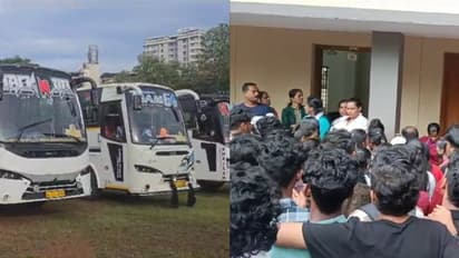 അനുവദനീയമല്ലാത്ത ലൈറ്റുകളും വയറിങ്ങുകളും; ടൂർ പോകാനിരുന്ന ബസുകളുടെ ഫിറ്റ്നസ് റദ്ദാക്കി മോട്ടോർ വാഹന വകുപ്പ്