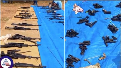 ಬೆಂಗಳೂರು ಪೊಲೀಸ್ ಇಲಾಖೆಯಿಂದ ಶಸ್ತ್ರಾಸ್ತ್ರಗಳ ಸಂತೆ : ಇವು ಮಾರಾಟಕ್ಕಲ್ಲ, ಒಣಗಿಸೋದಕ್ಕೆ ಮಾತ್ರ!