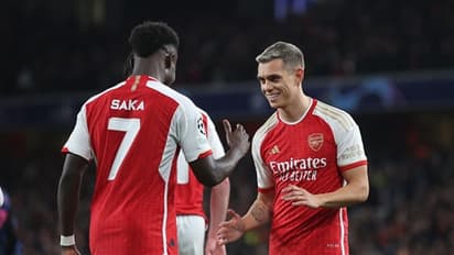 Champions League: Arsenal shine as Trossard and Saka lead dominant win over Sevilla; WATCH highlights