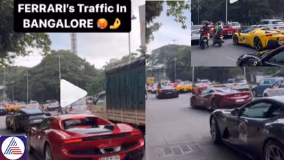 Bengaluru traffic jam holds Ferraris hostage: Thousands of HP powerless (WATCH)