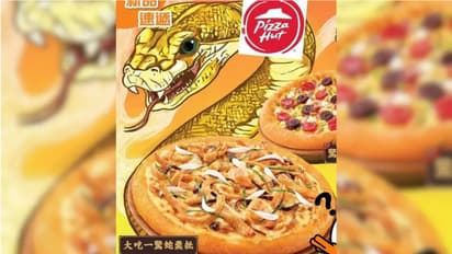 Yikes! Internet squirms over Pizza Hut's new snake meat offering in Hong Kong