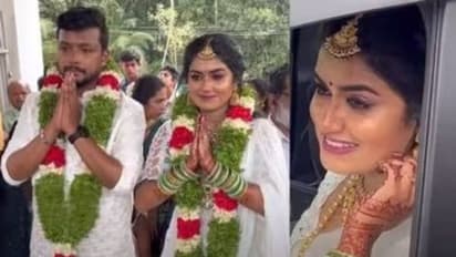 Malayalam serial actress Haritha G Nair weds 'Drishyam 2' editor Vinayak