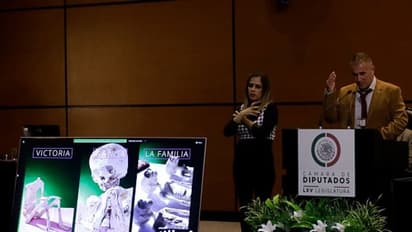 Experts bring mummified 'alien' corpses back to Mexican Congress with fresh proof of authenticity