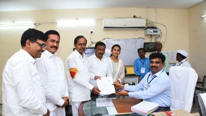 తెలంగాణ అసెంబ్లీ ఎన్నికలు 2023: కామారెడ్డిలో కేసీఆర్ నామినేషన్ దాఖలు