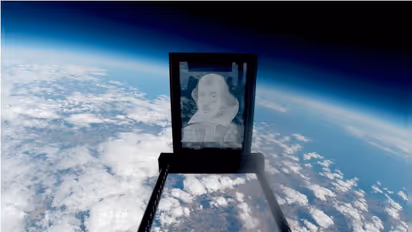 Shakespeare’s legacy to the stars! A space-bound homage celebrating 400 years of his first folio