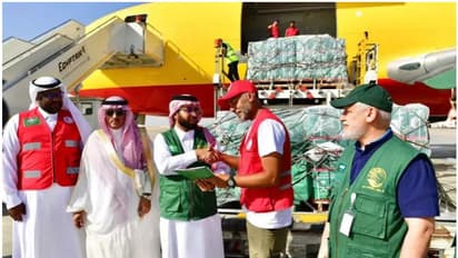 ഗാസയ്ക്ക് സഹായവുമായി സൗദിയുടെ ആദ്യ ദുരിതാശ്വാസ വിമാനം പുറപ്പെട്ടു