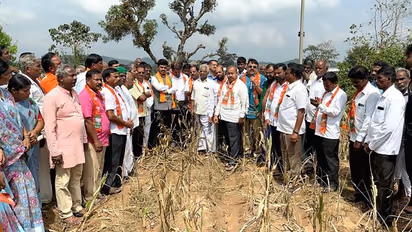 ಸಿದ್ದರಾಮಯ್ಯ ಸರ್ಕಾರ ರೈತರಿಗೆ ಮರಣ ಶಾಸನ ಬರೆಯುತ್ತಿದೆ: ಬಿ.ವೈ. ರಾಘವೇಂದ್ರ