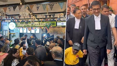 CJI inaugurates 'Mitti Cafe' managed by specially-abled in Supreme Court; heartwarming videos go viral