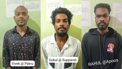 പാർവതി പുത്തനാറിനരികെ 8 കൂട്ടുകാരുടെ മദ്യപാനം, കൂട്ടത്തിലൊരാളെ വെട്ടി, പക്രുവും ശുപ്പാണ്ടിയും അപ്പൂസും പിടിയിൽ