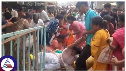 Karnataka: 17 injured as electric shock triggers stampede at Hassan's Hasanamba temple