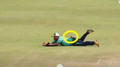 വിദേശമാധ്യമങ്ങളിൽ പോലും വാര്‍ത്തയായി കേരള പ്രീമിയ‌ർ ലീഗിലെ അസാധാരണ ക്യാച്ച്-വീഡിയോ