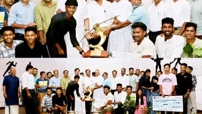 കായികതാരങ്ങള്ക്ക് 25 ലക്ഷം രൂപയുടെ അവാര്ഡുകള് നല്കി കാലിക്കറ്റ് സർവകലാശാല