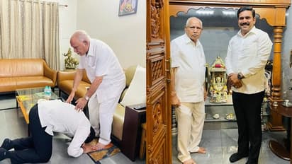 ವಿಜಯೇಂದ್ರ ಪಟ್ಟಾಭಿಷೇಕ: ಮತ್ತೊಮ್ಮೆ ಬಿಎಸ್ವೈ ಆಶೀರ್ವಾದ ಪಡೆದುಕೊಂಡ ಬಿಜೆಪಿ ರಾಜ್ಯಾಧ್ಯಕ್ಷ!