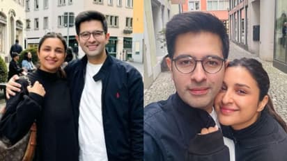 Parineeti Chopra shares unseen pictures with husband Raghav Chadda on his birthday, calls him 'best gift'