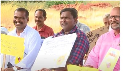 തകർന്ന റോഡ് നന്നാക്കാൻ ആവശ്യപ്പെട്ട് പ്രതിഷേധം സമരത്തിനെത്തിയവർ ചിരിച്ചുമറിഞ്ഞു, കണ്ടവർക്കും ചിരി -കാരണമിത്