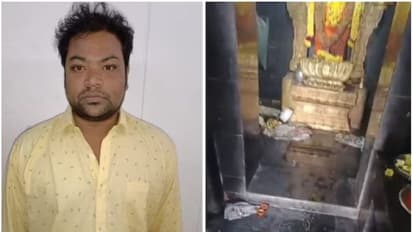 സ്ഥിരം ക്ഷേത്ര സന്ദർശകൻ; പൂജ നടക്കുന്നതിനിടെ വിഗ്രഹത്തിന് മുന്നിലേക്ക് എറിഞ്ഞത് പെട്രോൾ ബോംബ്, അറസ്റ്റ്