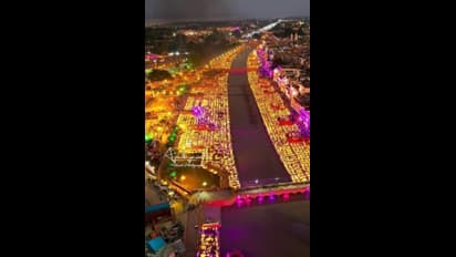 தீபாவளி கின்னஸ் சாதனை! 22 லட்சம் விளக்குகளின் ஒளியில் ஜொலித்த அயோத்தி!