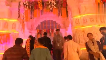 ನಿರ್ಮಾಣ ಹಂತದಲ್ಲಿರುವ ಆಯೋಧ್ಯೆ ರಾಮ ಮಂದಿರದಲ್ಲಿ ದಿಪೋತ್ಸವ ಸಂಭ್ರಮ!