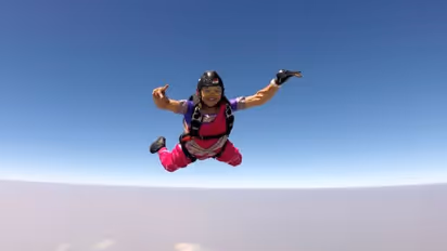 Shital Mahajan becomes first woman to skydive over North Pole, South Pole and Mount Everest