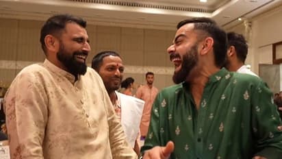 ICC World Cup 2023: Inside Team India's Diwali bash (WATCH)